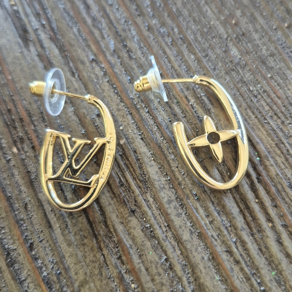 24 Kt Gold Plated Earrings